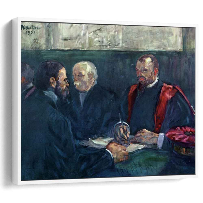 An Examination at the Faculty of Medicine, Paris by Henri de Toulouse-Lautrec