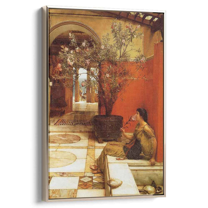 An Oleander (1882) by Sir Lawrence Alma-Tadema
