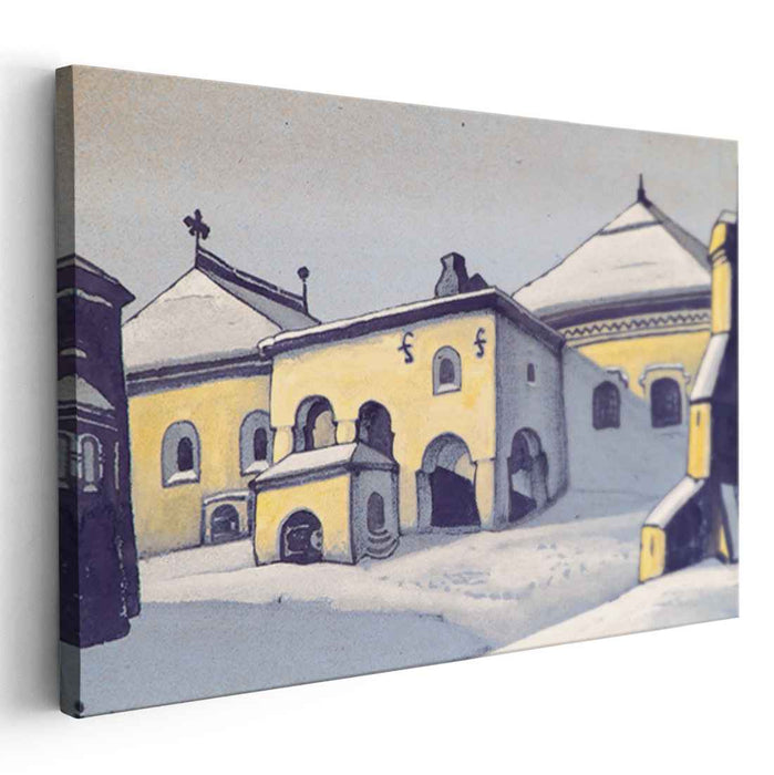 Ancient Pskov (1936) by Nicholas Roerich