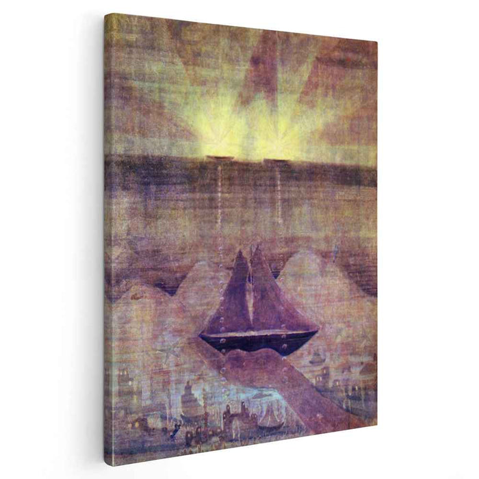 Andante (Sonata of the Sea) (1908) by Mikalojus Konstantinas Ciurlionis