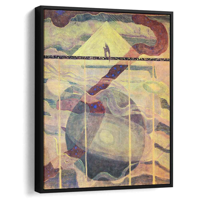 Andante (Sonata of the Stars) (1908) by Mikalojus Konstantinas Ciurlionis