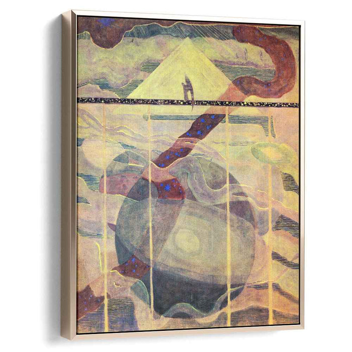 Andante (Sonata of the Stars) (1908) by Mikalojus Konstantinas Ciurlionis