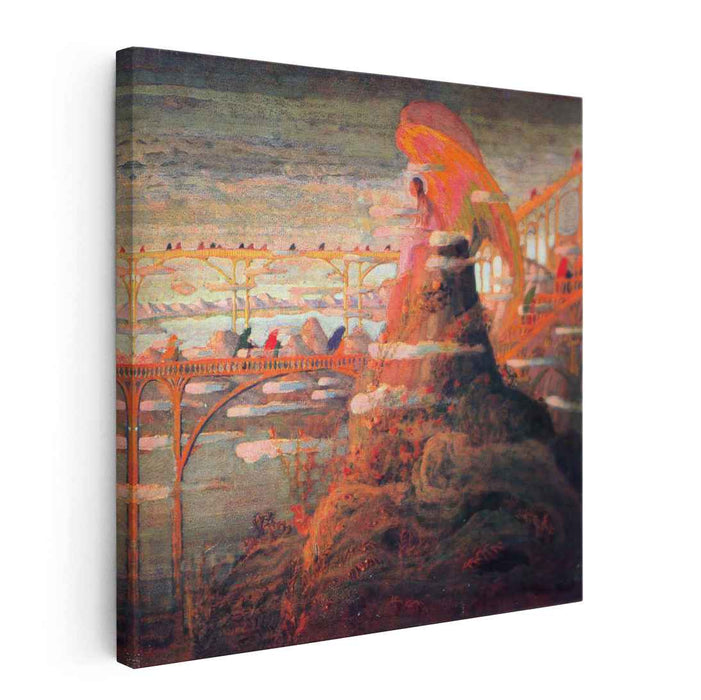 Angel (Angel prelude) (1909) by Mikalojus Konstantinas Ciurlionis