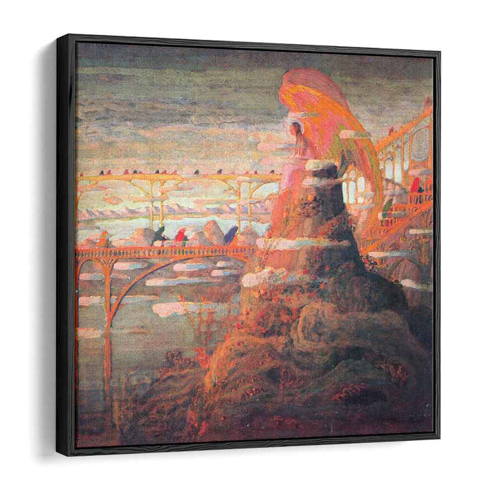 Angel (Angel prelude) (1909) by Mikalojus Konstantinas Ciurlionis