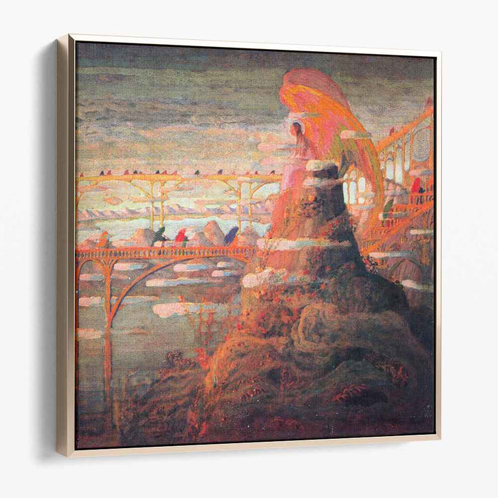 Angel (Angel prelude) (1909) by Mikalojus Konstantinas Ciurlionis