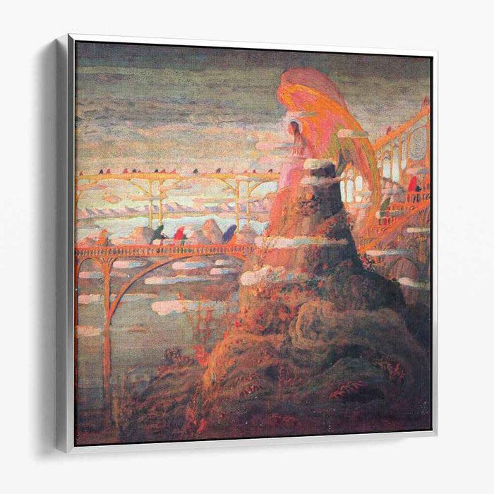 Angel (Angel prelude) (1909) by Mikalojus Konstantinas Ciurlionis