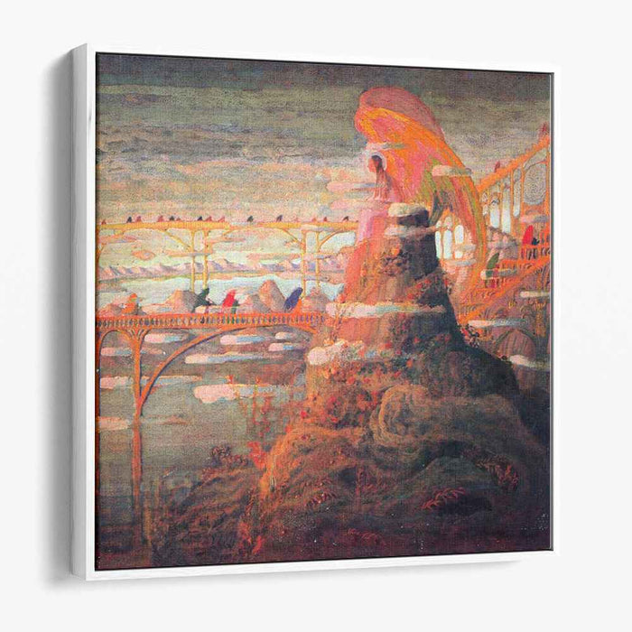 Angel (Angel prelude) (1909) by Mikalojus Konstantinas Ciurlionis