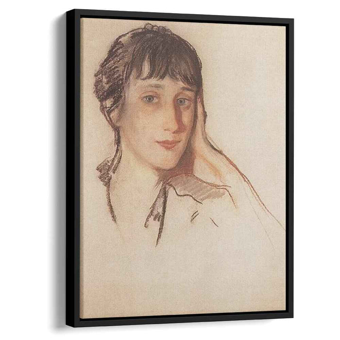 Anna Akhmatova (1922) by Zinaida Serebriakova