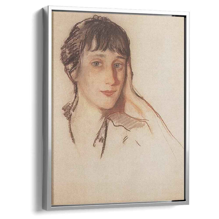 Anna Akhmatova (1922) by Zinaida Serebriakova