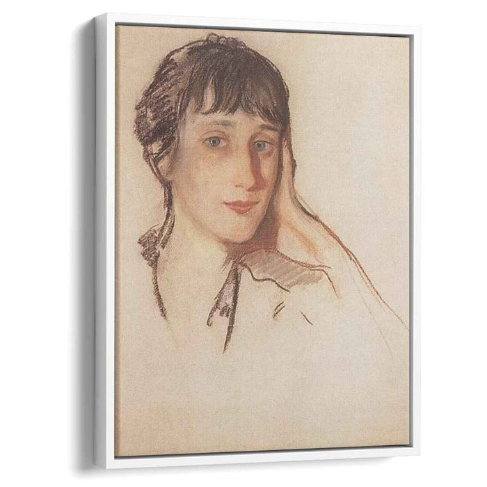 Anna Akhmatova (1922) by Zinaida Serebriakova