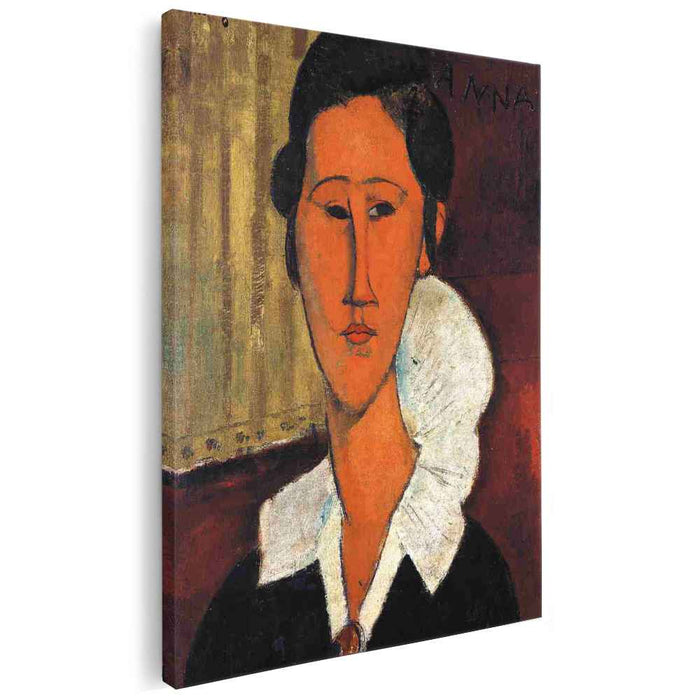 Anna (Hanka) Zborowska (1917) by Amedeo Modigliani