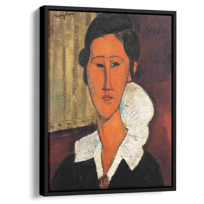 Anna (Hanka) Zborowska (1917) by Amedeo Modigliani