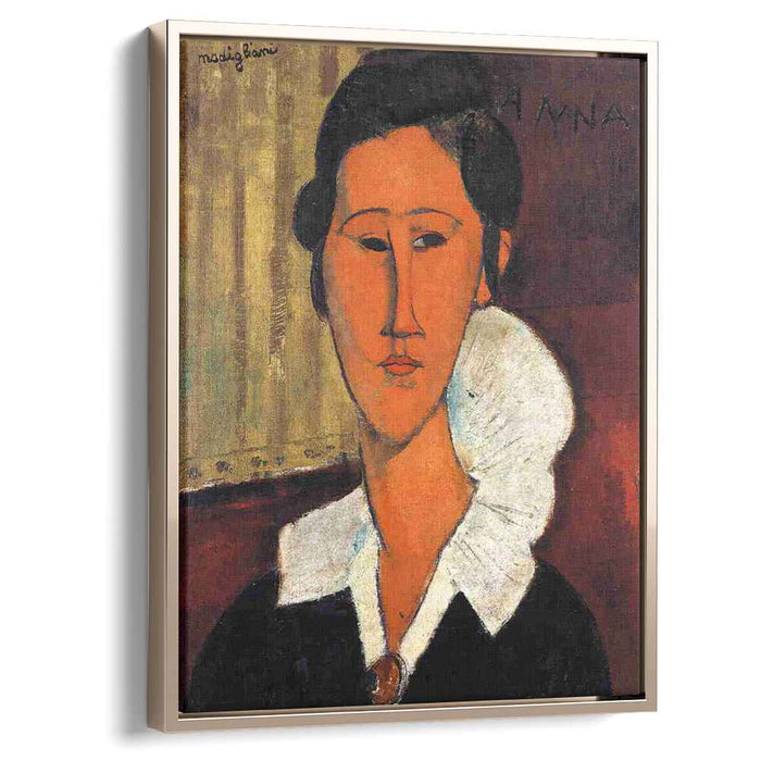Anna (Hanka) Zborowska (1917) by Amedeo Modigliani