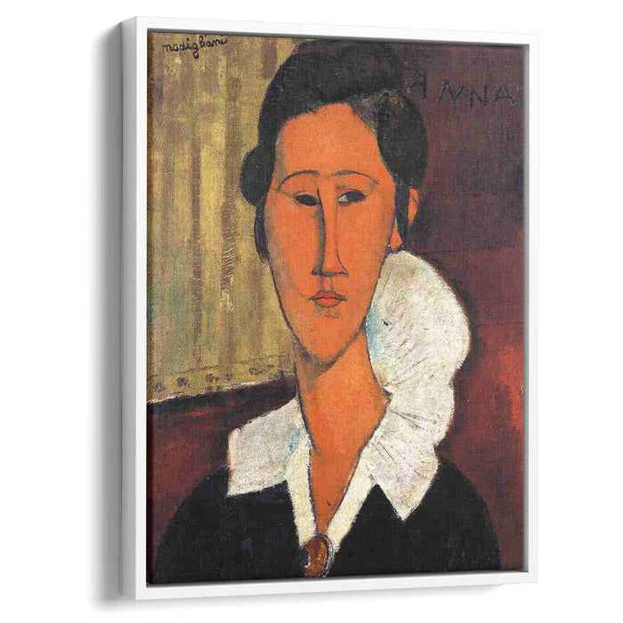 Anna (Hanka) Zborowska (1917) by Amedeo Modigliani