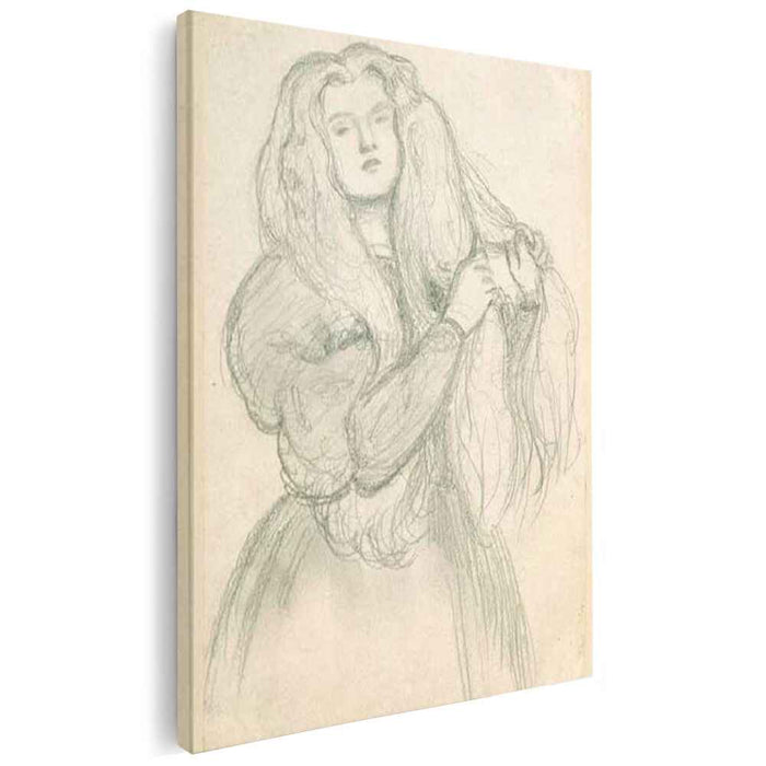 Annie Miller (1877) by Dante Gabriel Rossetti