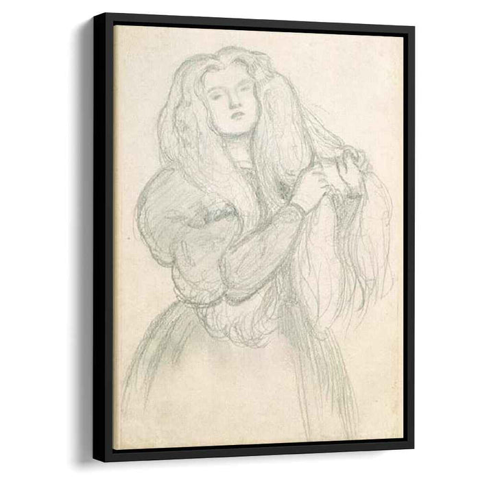 Annie Miller (1877) by Dante Gabriel Rossetti