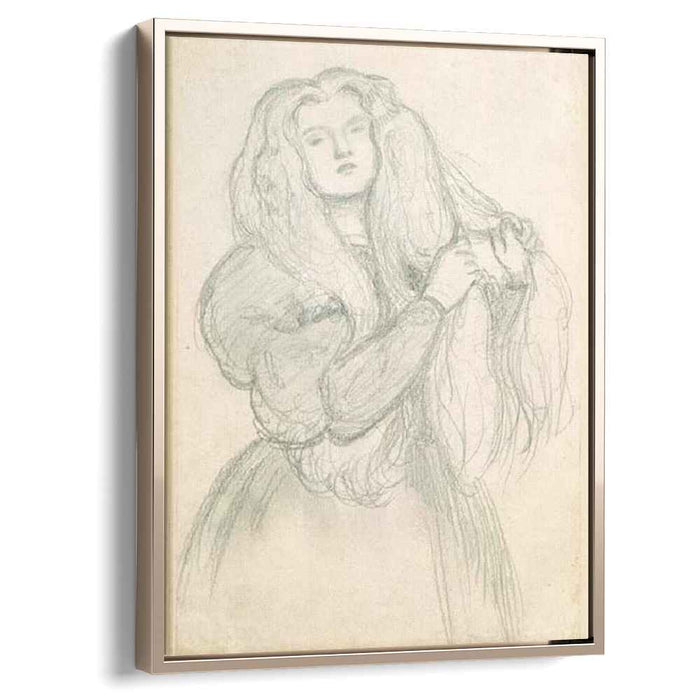 Annie Miller (1877) by Dante Gabriel Rossetti