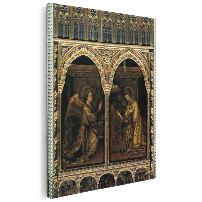 Annunciation (1444) by Jacopo Bellini