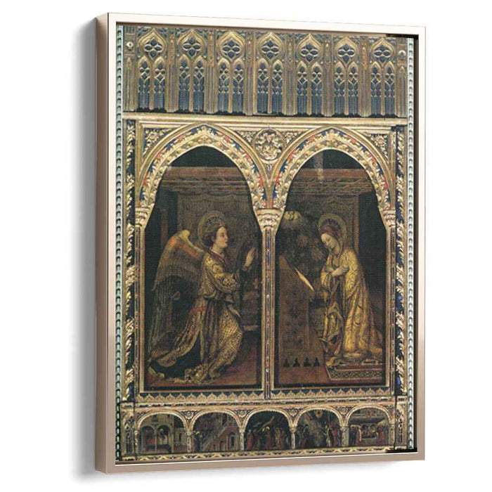 Annunciation (1444) by Jacopo Bellini