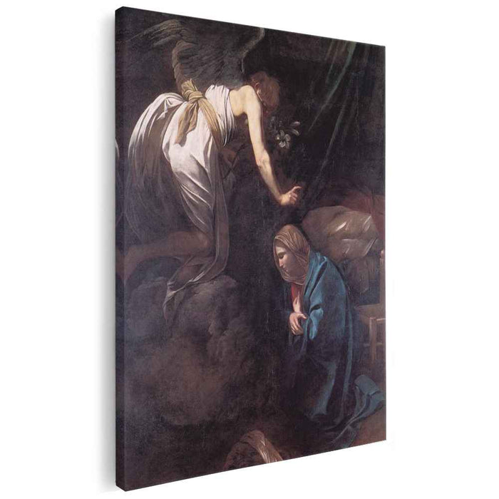 Annunciation (1608) by Caravaggio