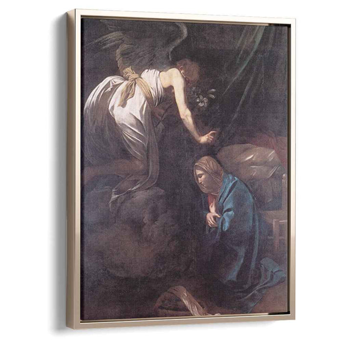 Annunciation (1608) by Caravaggio