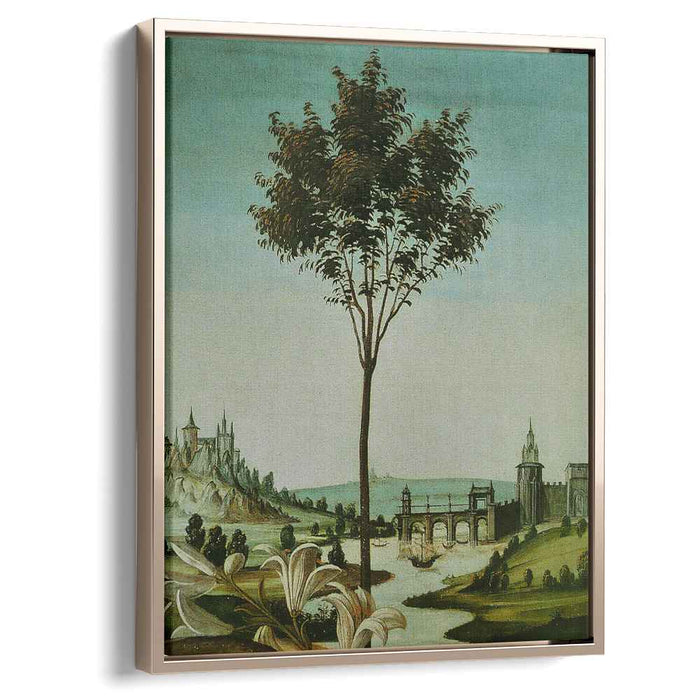 Annunciation Cestello (detail) (1490) by Sandro Botticelli