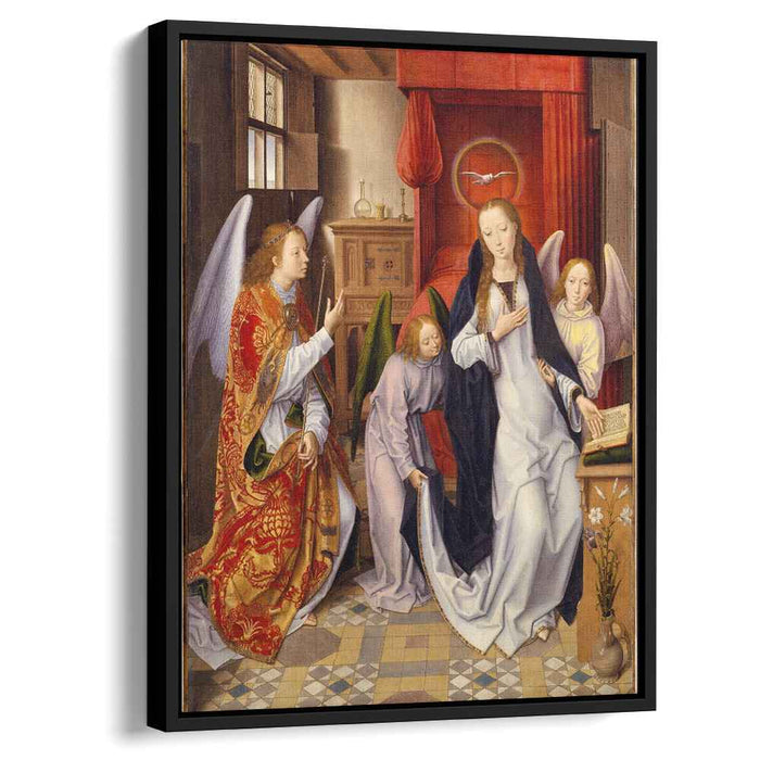 The Annunciation (1482) by Hans Memling