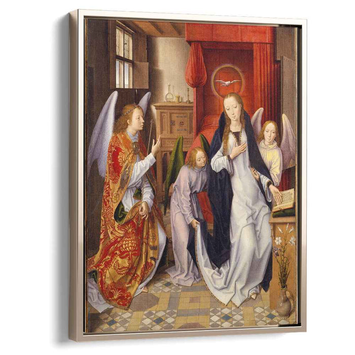 The Annunciation (1482) by Hans Memling