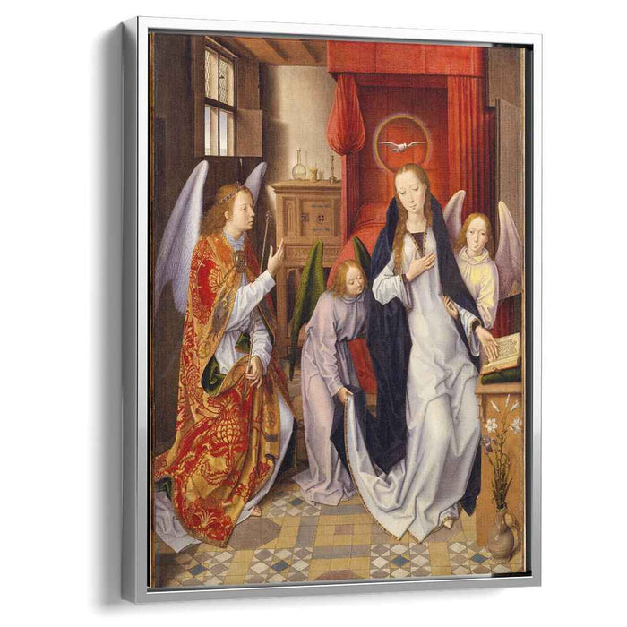 The Annunciation (1482) by Hans Memling