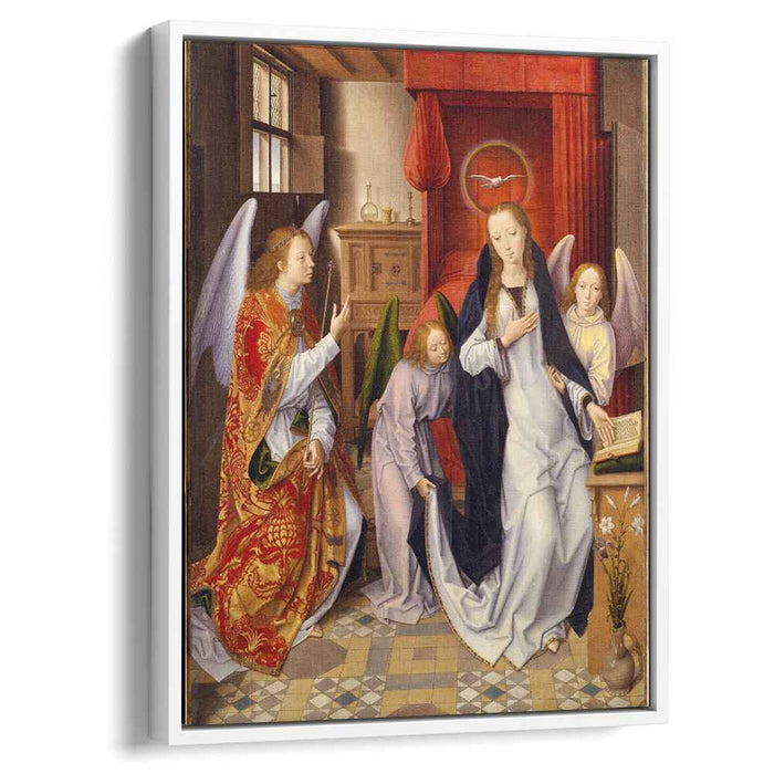 The Annunciation (1482) by Hans Memling