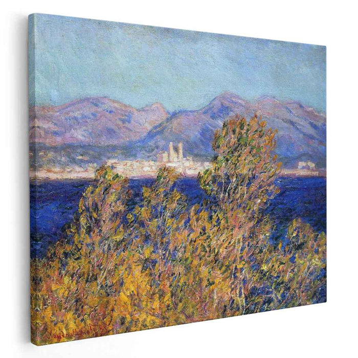 Antibes Seen from the Cape, Mistral Wind by Claude Monet