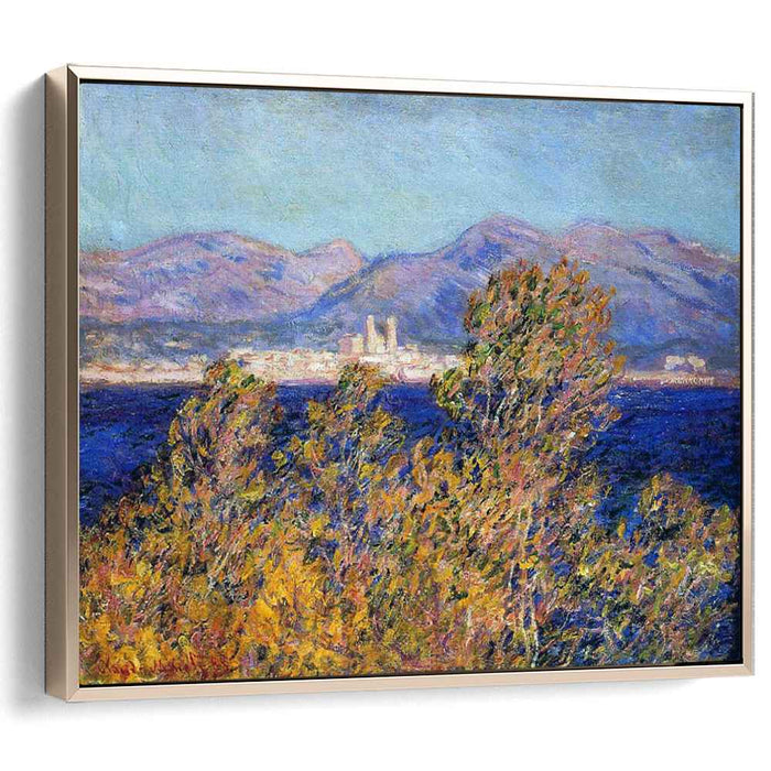 Antibes Seen from the Cape, Mistral Wind by Claude Monet
