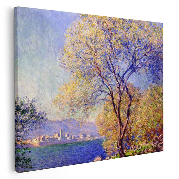 Antibes Seen from the Salis Gardens 01 (1888) by Claude Monet