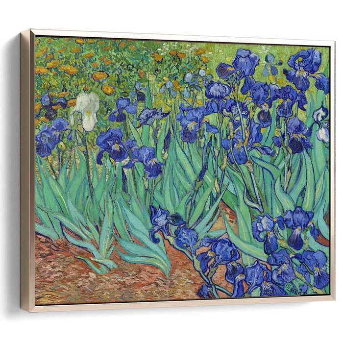 Irises (1889) by Vincent van Gogh
