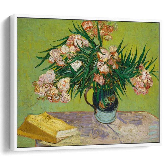 Oleanders and Books (1888) by Vincent van Gogh