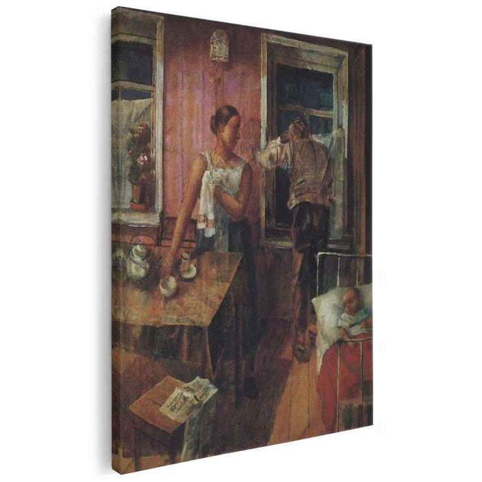 Anxiety (1926) by Kuzma Petrov-Vodkin