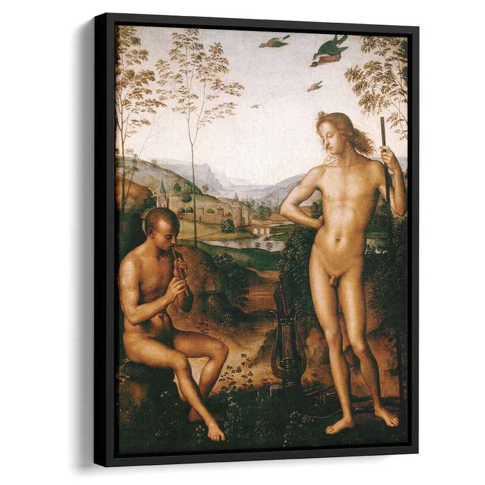 Apollo and Marsyas (1495) by Pietro Perugino