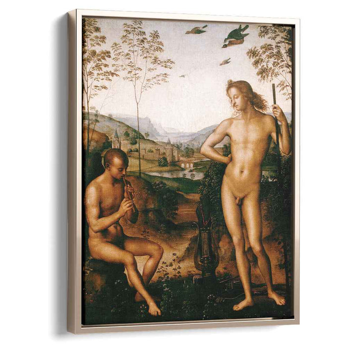 Apollo and Marsyas (1495) by Pietro Perugino