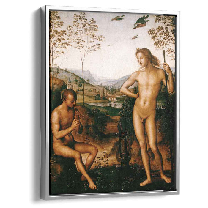 Apollo and Marsyas (1495) by Pietro Perugino