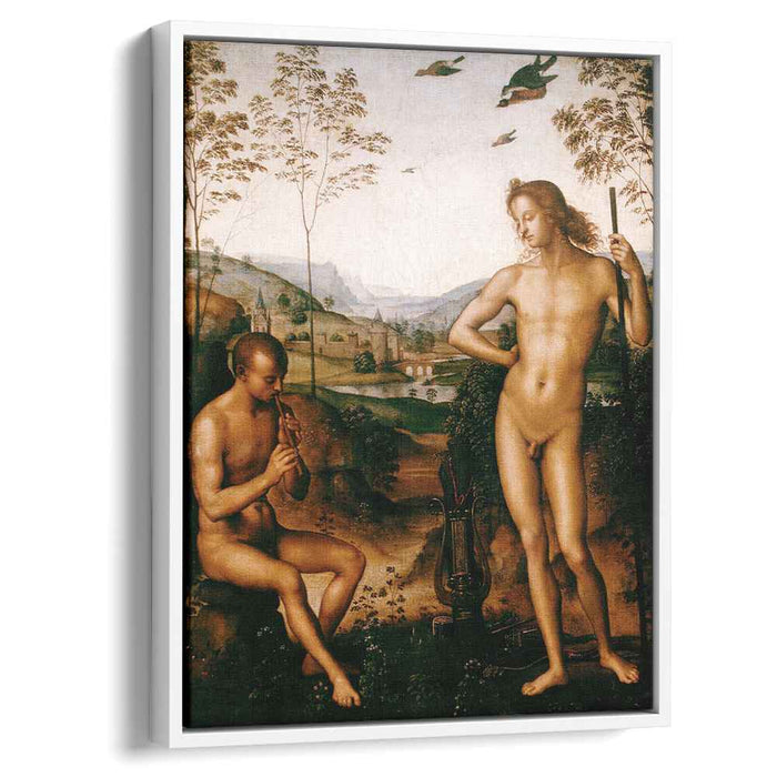 Apollo and Marsyas (1495) by Pietro Perugino