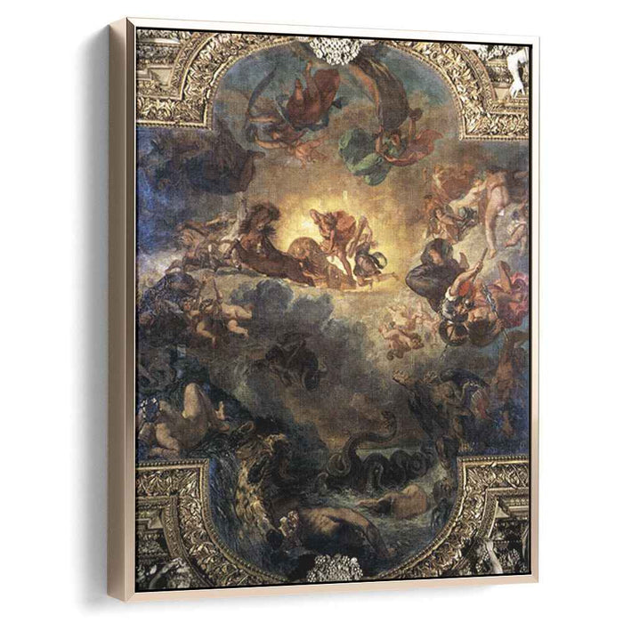 Apollo Slays Python (1851) by Eugene Delacroix