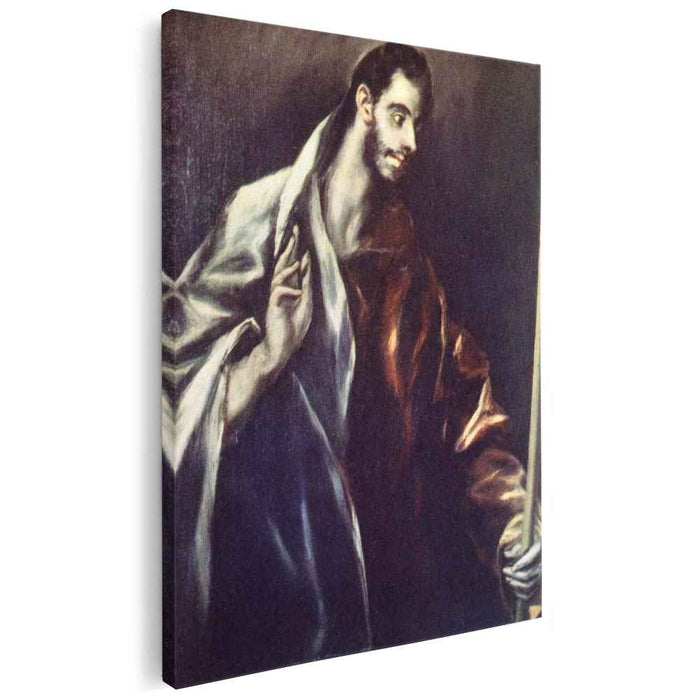 Apostle St. Thomas (1612) by El Greco