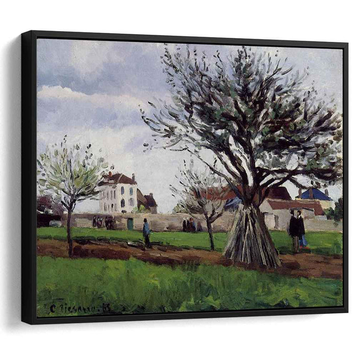 Apple Trees at Pontoise (1868) by Camille Pissarro