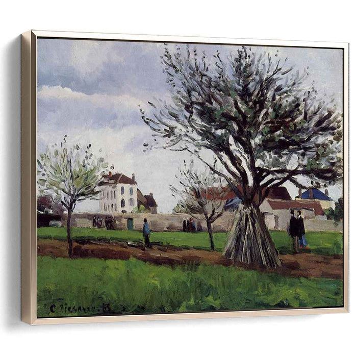 Apple Trees at Pontoise (1868) by Camille Pissarro