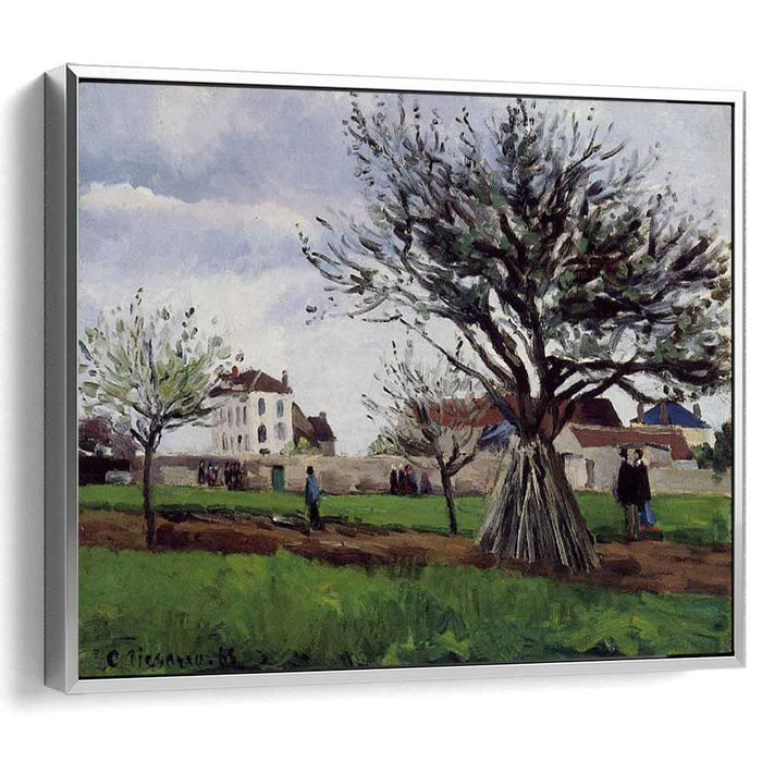 Apple Trees at Pontoise (1868) by Camille Pissarro