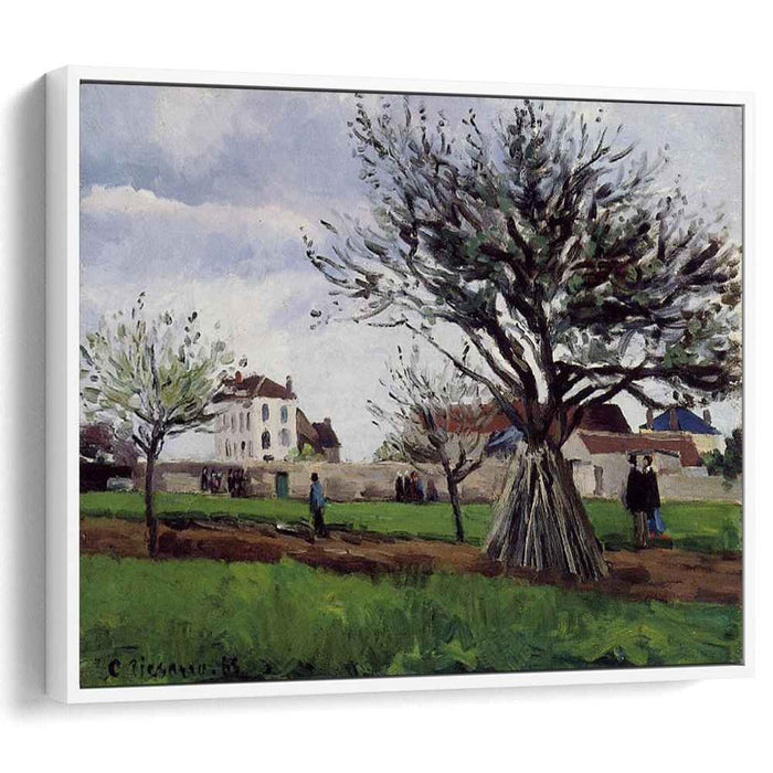 Apple Trees at Pontoise (1868) by Camille Pissarro