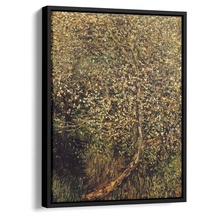 Apple Trees in Blossom by the Water (1880) by Claude Monet