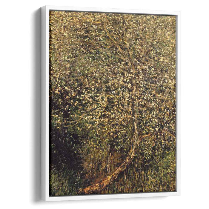 Apple Trees in Blossom by the Water (1880) by Claude Monet