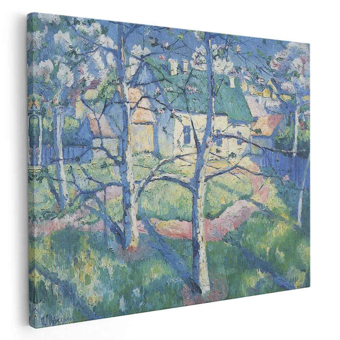 Apple Trees in Blossom by Kazimir Malevich