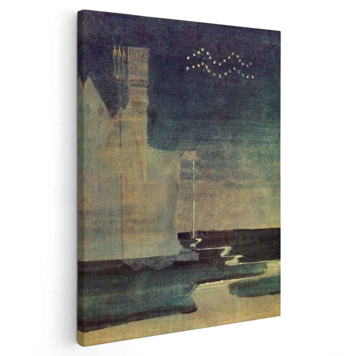 Aquarius (1907) by Mikalojus Konstantinas Ciurlionis